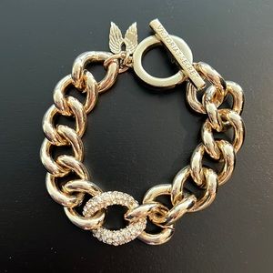 Victoria’s Secret Sexy Bling Gold Tone Bracelet